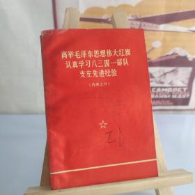 高举毛泽东思想伟大红旗认真学习八三四一部队支左先进经验