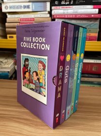 英文：RAINA TELGEMEIER :FIVE BOOK COLLECTION 盒裝全5冊