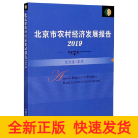 北京市农村经济发展报告 2019