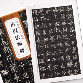 欧阳通道因法师碑楷书碑帖书法练字帖历代碑帖精粹安徽美术出版社