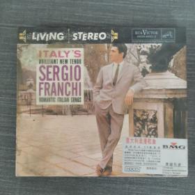 285光盘VCD ：意大利浪漫歌曲  Sergio Franchi 未拆封    盒装