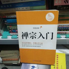 禅宗入门：—禅门泰斗净慧法师遗著纪念珍藏版，最全面了解禅宗的好书