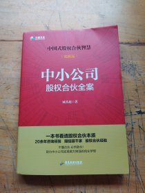 中小公司股权合伙全案