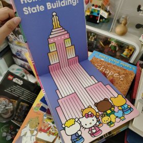 HelloKitty英文纸板书newyork
