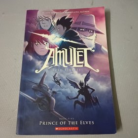英文原版 Prince of the Elves 护身符5 儿童漫画 英文版 进口英语原版书籍（扉页有笔记）