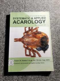 SYSTEMATIC & APPLIED ACAROLOGY Volume 20