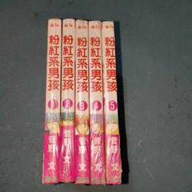 粉红系男孩 1.2.3.4.5册合售