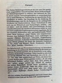 杜登德语词义词典(Duden Band 10: Bedeutungswörterbuch)