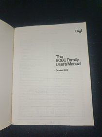 the 8086 family user's manual 直译：8086家庭用户手册