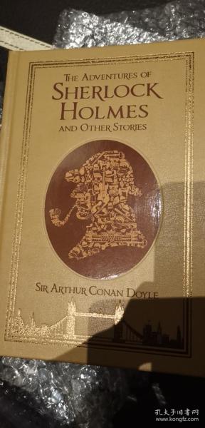 The Adventures of Sherlock Holmes and Other Stories  Leather Bound 福尔摩斯冒险史和其他故事