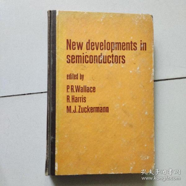 NEW DEVELOPMENTS IN SEMICONDUCTORS【半导体的新进展】