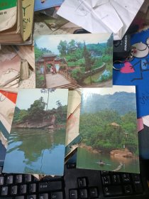 （明信片）成都风光 2一套8枚全+复品三张合售·