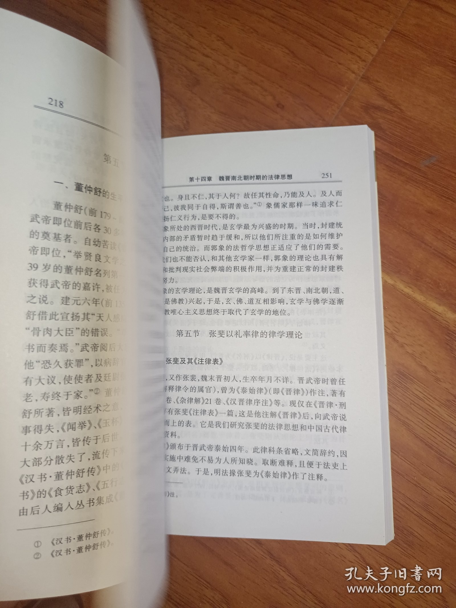 中国法律思想史——中国现代科学全书·法学