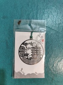 黄鹤楼造型 精美书签