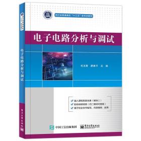 电子电路分析与调试 大中专理科电工电子 毛玉青