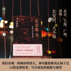 北京流光 北漂青年故事集