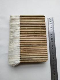 八十年代裱画羊毛刷3个