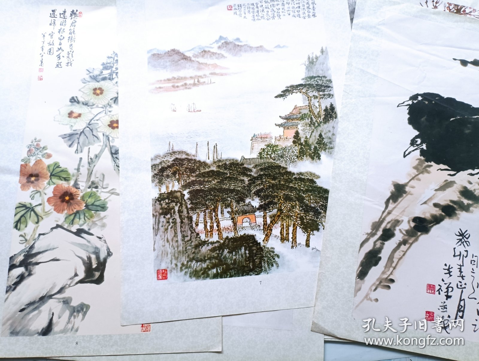 李白诗意画选全12张