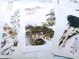 李白诗意画选全12张