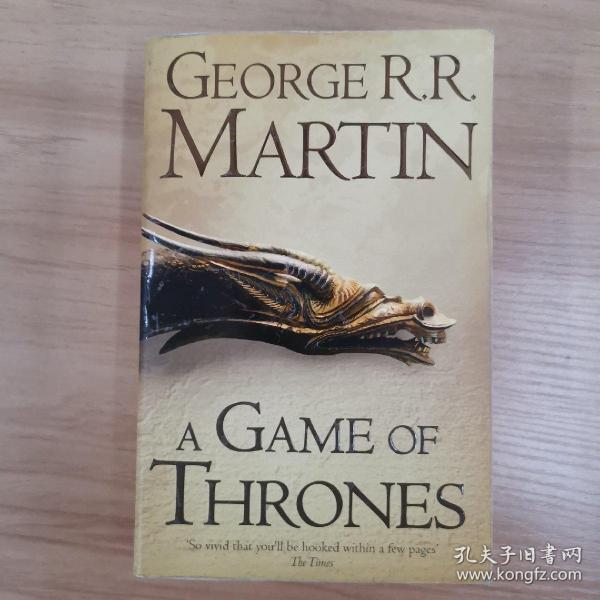 A Game of Thrones：Book 1 of a Song of Ice and Fire