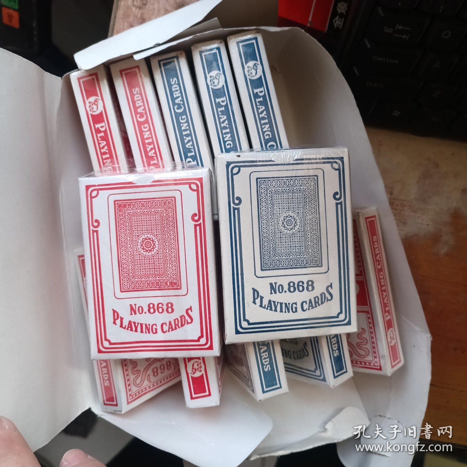 大象扑克”红蓝 共12副扑克