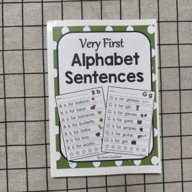 Very First Alphabet Sentences