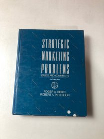 STRATEGIC MARKETINC PROBLEMS【划线】