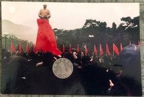 老照片 九十年代韶山毛主席铜像揭幕仪式珍贵瞬间留照 品相尺寸以图为准