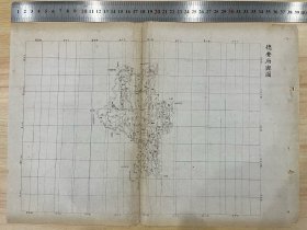 清代木刻地图*湖北省德安府舆图（千总、把总、塘、汎、铺、关、堡、渡、寺等）