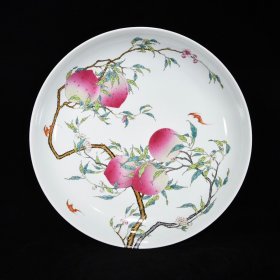 雍正盘，8.8×48.6厘米