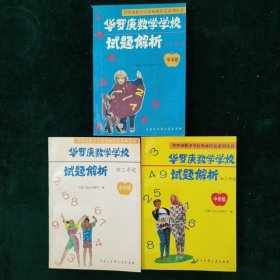 华罗庚数学学校试题解析.中学部·初一+初二+初三年级（3册合售）