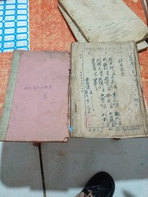 1953、1954年沧州区沧县区卫生室老中医偏方药方两本。不单出。