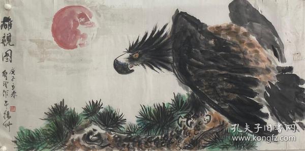 【终身保真字画】谢圣望，137X68cm！4
         福建人，师从著名画家郑乃珖先生。现为福建省美术家协会会员，中国郑乃珖艺术研究会闽都分会会长。作品参加加拿大“枫叶杯世界书画大展”并获奖。作品发表荣宝斋专刊09年专版介绍。入选河北美术出版社《中国名家技法研究丛书》花鸟篇、山水篇及新编花鸟画谱丛书。并出版《谢圣望画册》。