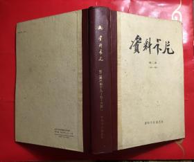 资料卡片  第二册  1986-1987年（49-96期） 精装16开厚册