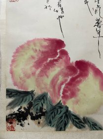 老画家毕庶先，59×36