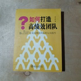 如何打造高绩效团队：打造高绩效团队的七大技巧   51-145