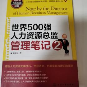 世界500强人力资源总监管理笔记2