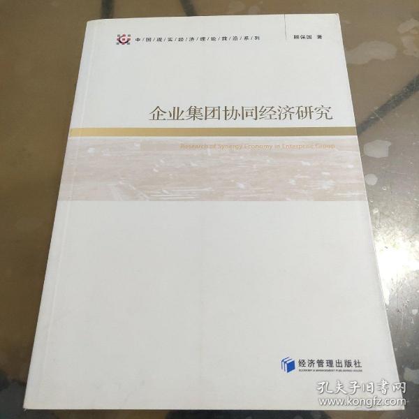 企业集团协同经济研究