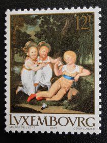 卢森堡邮票。编号320