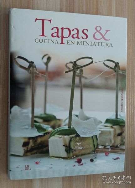 西班牙语书 Tapas y Cocina en Miniatura de Carmen Fernández Domínguez (Auteur)