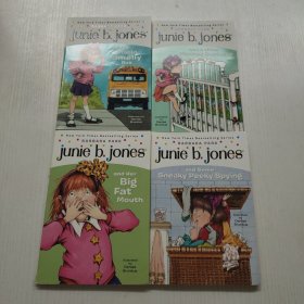 Junie B. Jones and the Stupid Smelly Bus 1-4集 4本合售