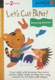 英文原版Let's Cut PaPer! Amazing Animals