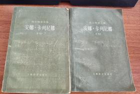 托尔斯泰文集（安娜•卡列尼娜）上下
