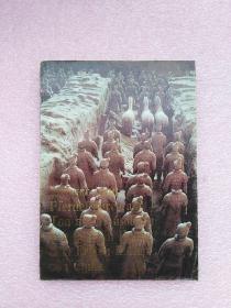 Kriegerund Pferdefiguren aus Ton am  Mausoleum von Qin Shi Huangdem  Ersten von China  中国秦始皇陵