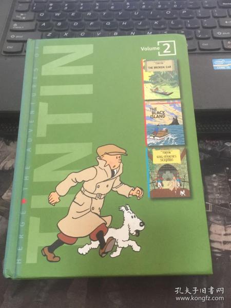 THE ADVENTURES OF TINTIN VOLUME 2：The Broken Ear / The Black Island / King Ottokar's Sceptre (3 Complete Adventures in 1 Volume, Vol. 2)