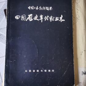 中国日本朝鲜越南四国历史年代对照表