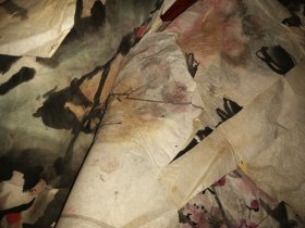 200元 一百张.保证都不是印刷品! 整理老仓库! 翻 出 以前收的一批纸张很酥脆泛黄的老书画!!!!!!!!!!!!!!!!!!!!!!