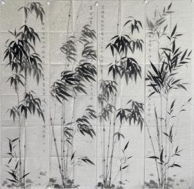 【终身保真名家字画】裴永伟，137X34cmX4条屏！
                          
                        现为中国国画家协会理事。河北省美术家协会会员。河北省书法家协会会员，永年区美协副主席。