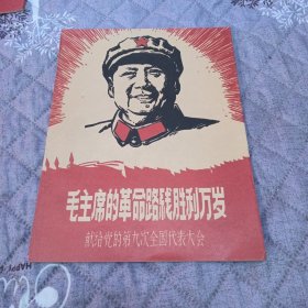 毛主席的革命路线胜利万岁献给党的第九次全国代表大会