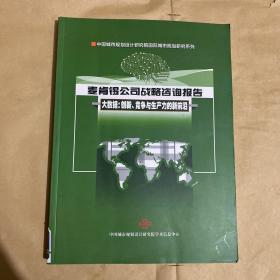 麦肯锡公司战略咨询报告·大数据：创新、竞争与生产力的新前沿